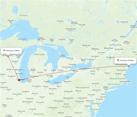 pdx to cwa|All flight routes from Portland to Wausau, PDX to CWA